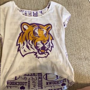 A Short-Sleeve LSU Tigers Football Top